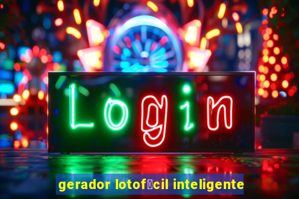 gerador lotof谩cil inteligente